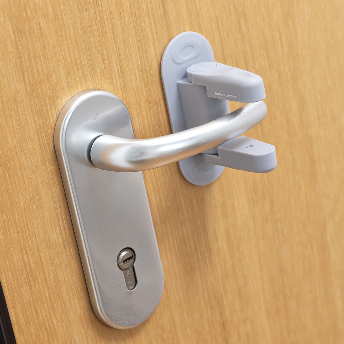 Door Lever Safety Lock Dlooky InnovaGoods 2 Units-13