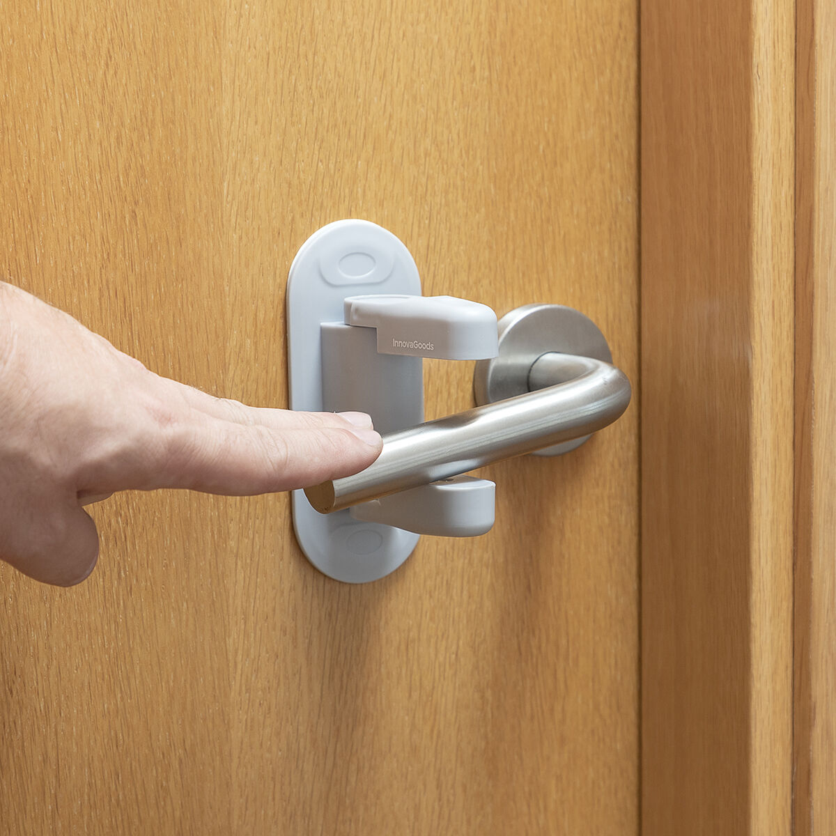 Door Lever Safety Lock Dlooky InnovaGoods 2 Units-12