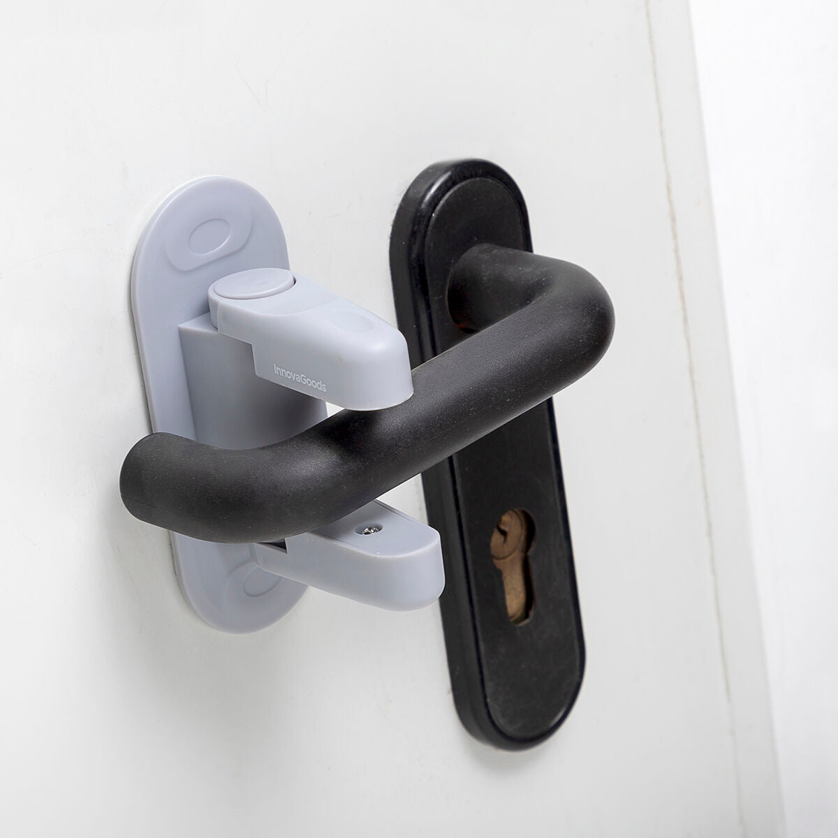 Door Lever Safety Lock Dlooky InnovaGoods 2 Units-5