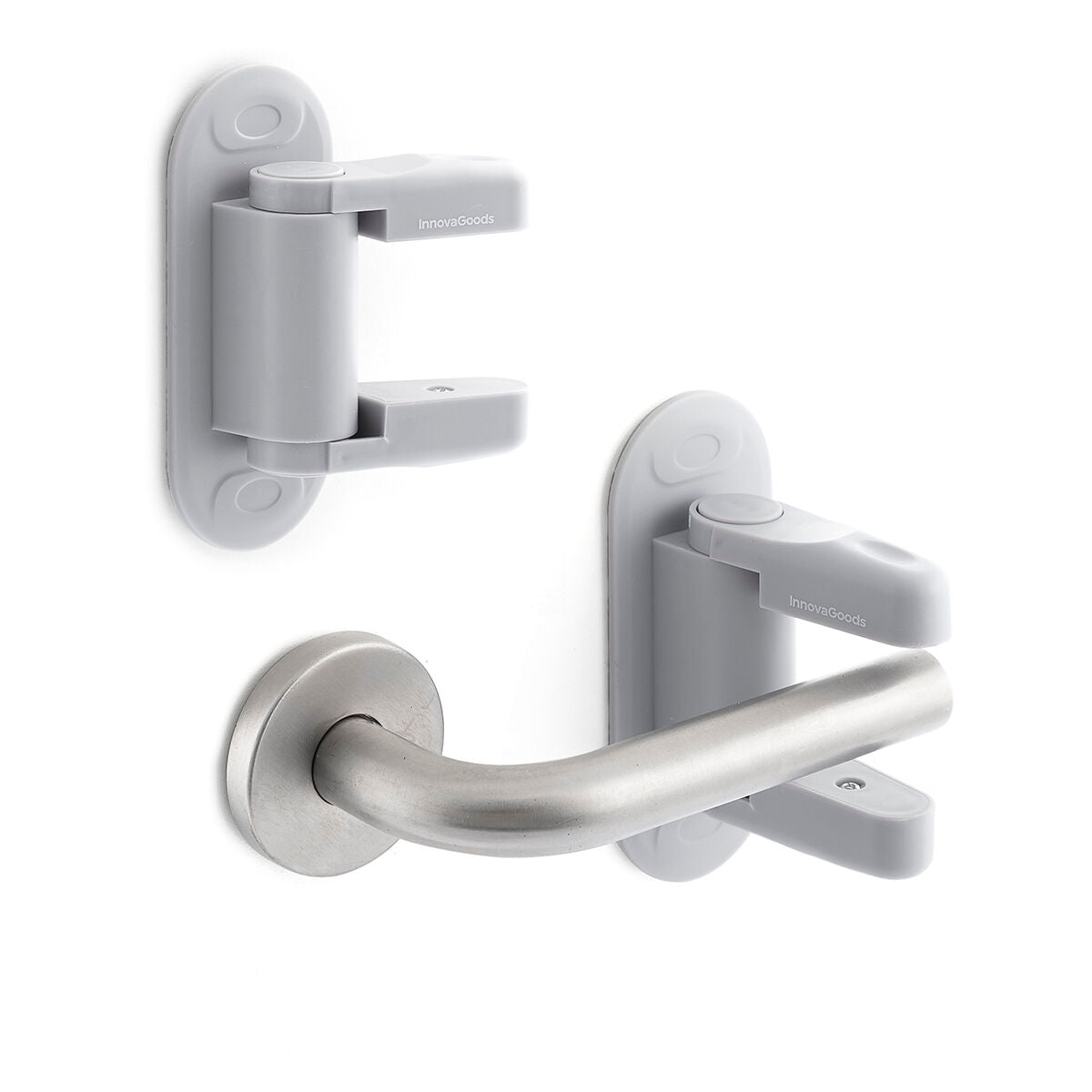 Door Lever Safety Lock Dlooky InnovaGoods 2 Units-2