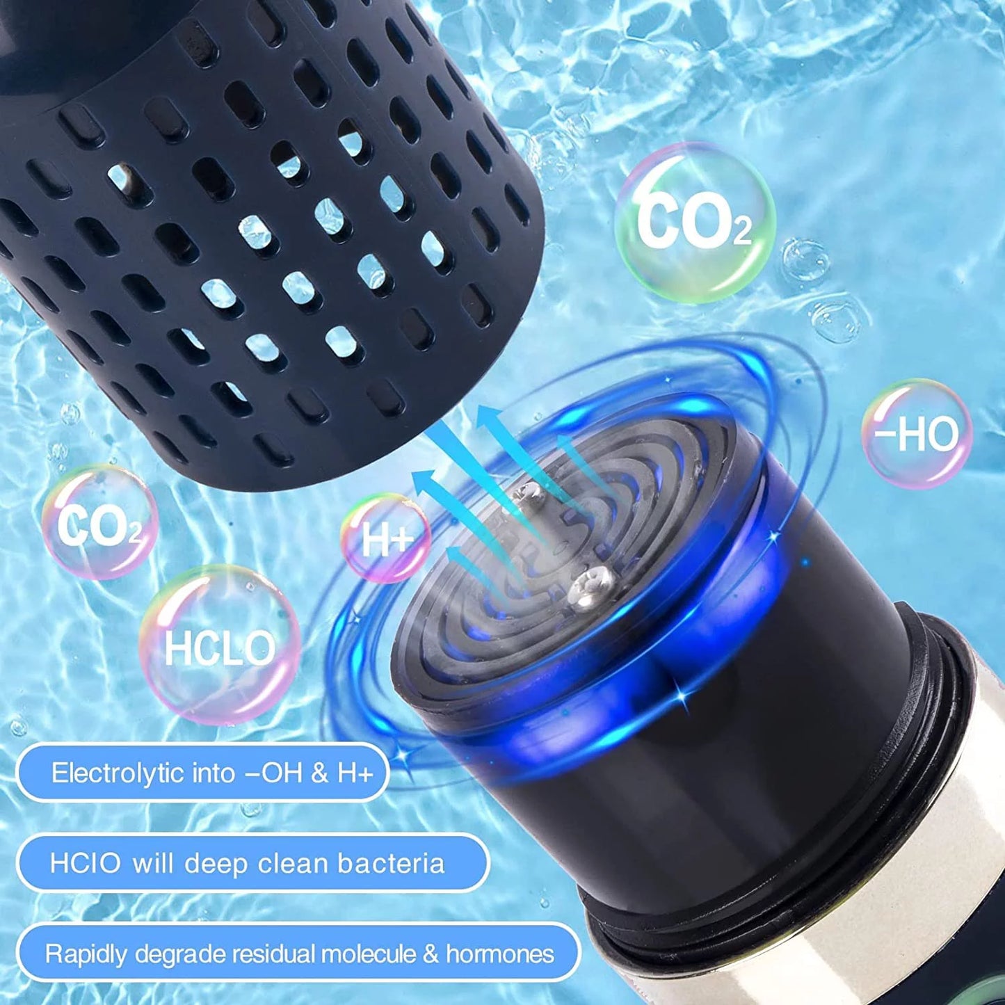 Fruit and Vegetable Cleaner Machine,Ipx7 Waterproof Fruit Vegetables Washing Cleaner,Usb Wireless Fruit Vegetable Washer Food Purifier for Seafood Rice Meat Food Cleaner