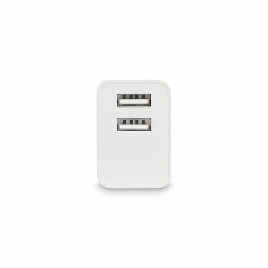 Wall Charger KSIX 2 USB 2.4A White-10