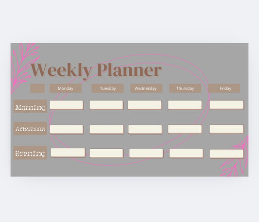 Weekly Planner