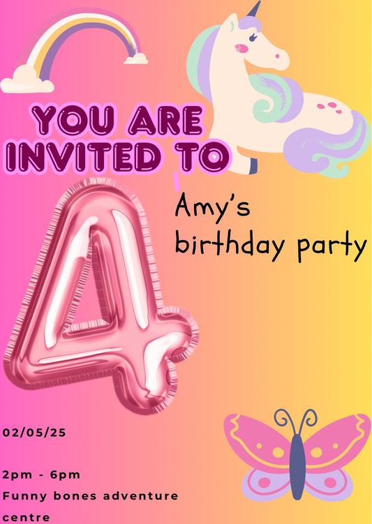 Personalised Invitations +Cards