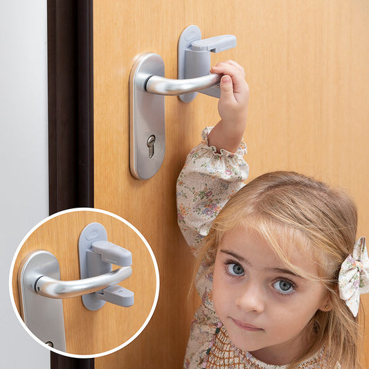 Door Lever Safety Lock Dlooky InnovaGoods 2 Units-0