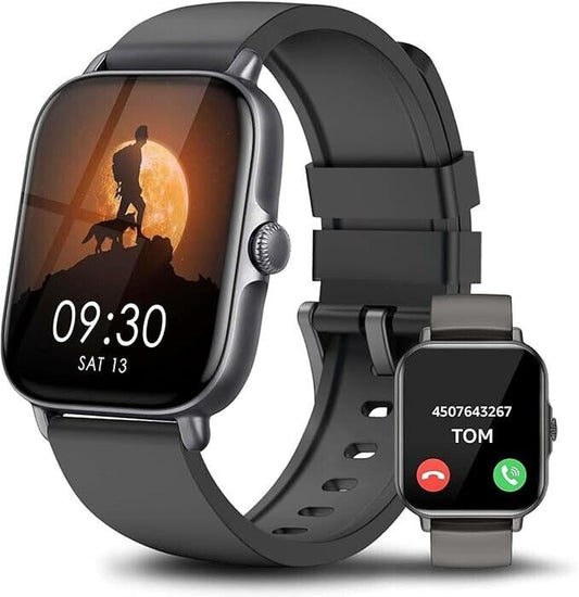 Smart Watch for Men Women with Intelligent Reminders 1.85" Touch Screen
